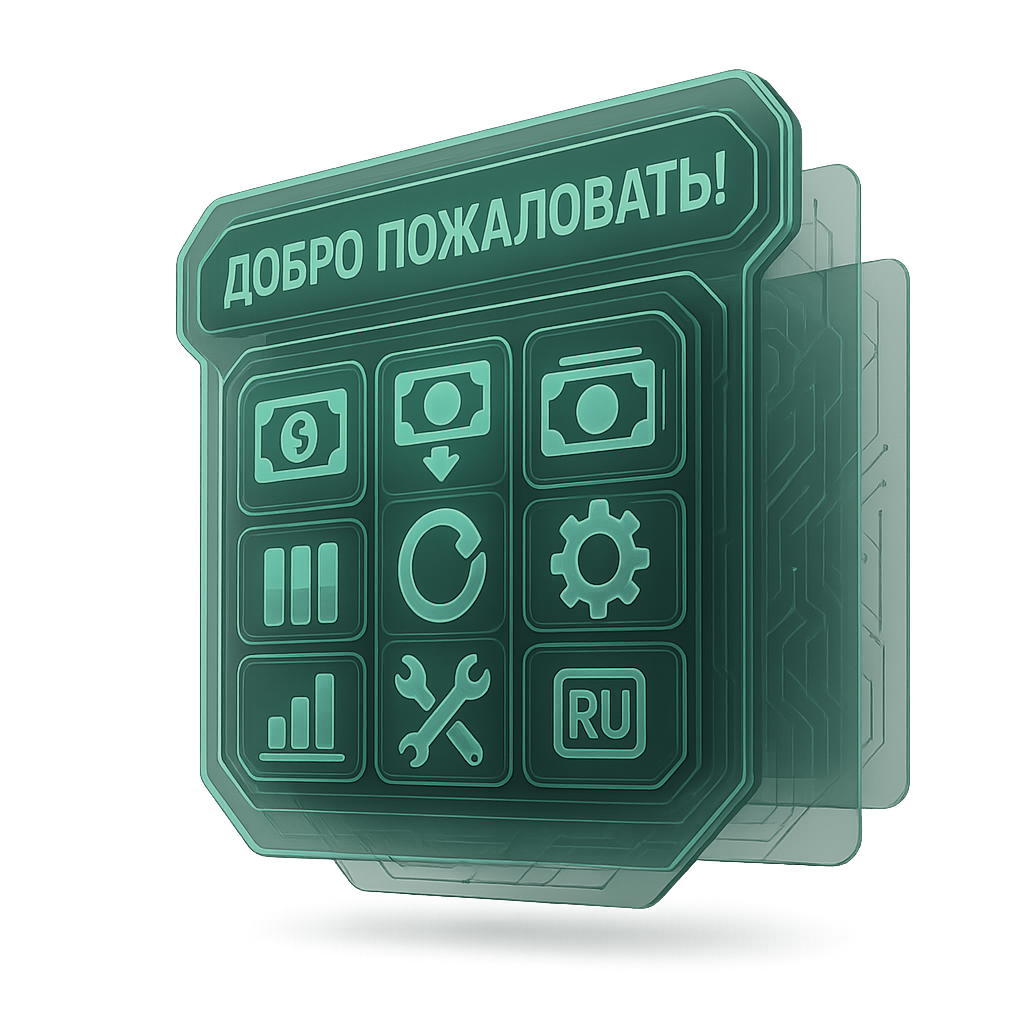 МЕНЮ НА РУССКОМ, ЛОГИЧНАЯ НАВИГАЦИЯ