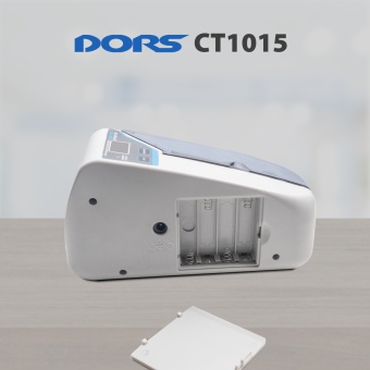 DORS CT1015 — портативный счетчик банкнот