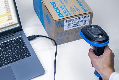 DORS представил новый ручной сканер штрих- и QR-кодов 